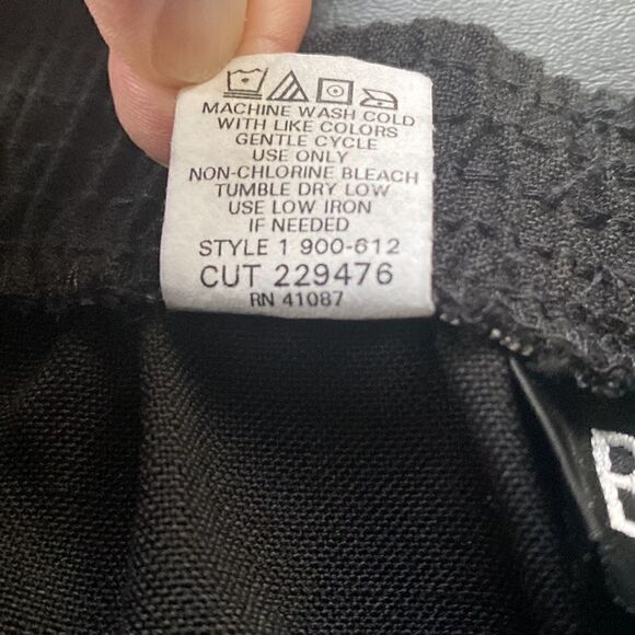 NWT Briggs of NY Career Dress Black Pants with Elastic Waistband Size 16P short - Picture 7 of 8